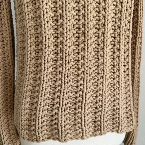 VINTAGE J. CREW HAND KNIT CHUNKY KNIT SWEATER S - Picture 9 of 10